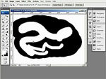 Hogyan v�ltoztassuk az ecset m�ret�t Photoshopban? r�szlet