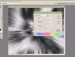 Hogyan k�sz�ts�nk f�nyrobban�s effektet Photoshopban? r�szlet