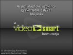 Angol alapfok� sz�kincs gyakorlatok 18/21: Id�j�r�s