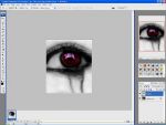 Adobe Photoshop: Hogyan sz�nezz�k �t valakinek a szem�t? r�szlet