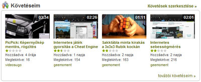 VideoSmart - Kvets doboz a foldalon
